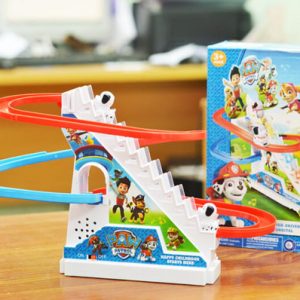 Bộ đồ chơi lắp ráp đường đua Paw Patrol cho bé